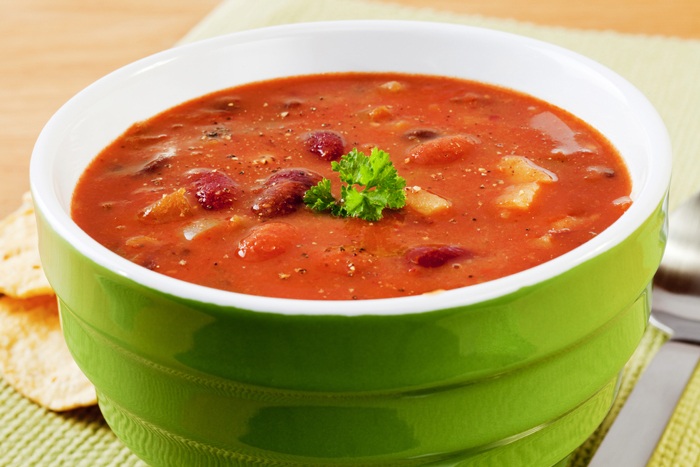 Pinto bean Veggie soup