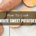 white sweet potato recipe